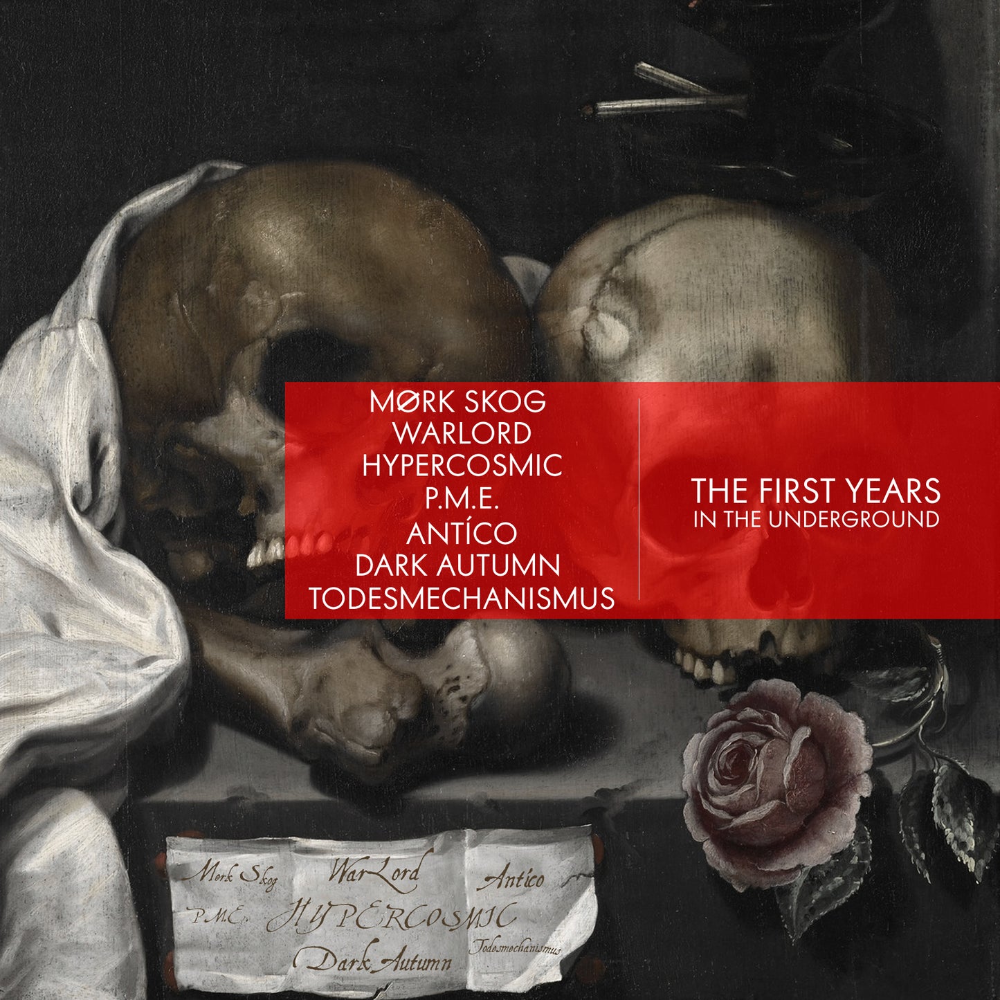 The First years in the Underground - Mørk Skog, WarLord, HYPERCOSMIC, P.M.E., Antíco, Dark Autumn & Todesmechanismus