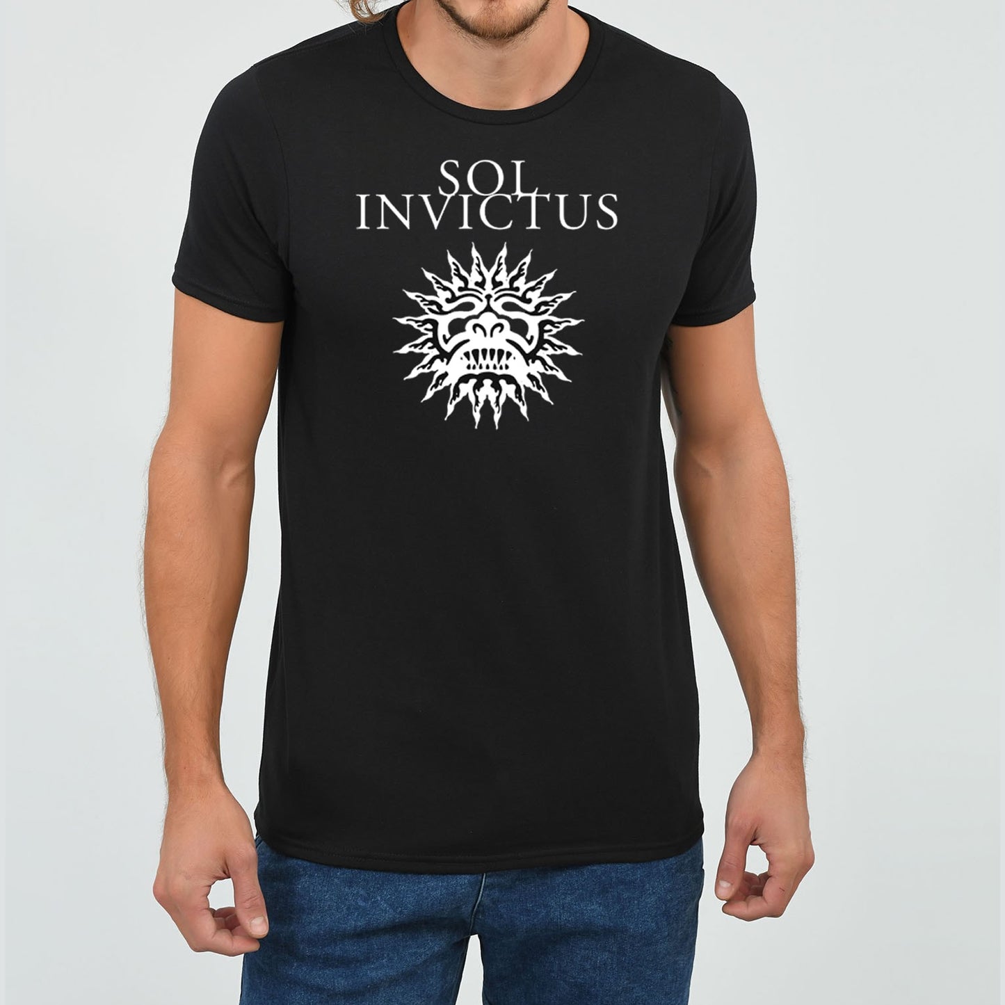 Camiseta Sol Invictus - Logo Man Shirt | Black