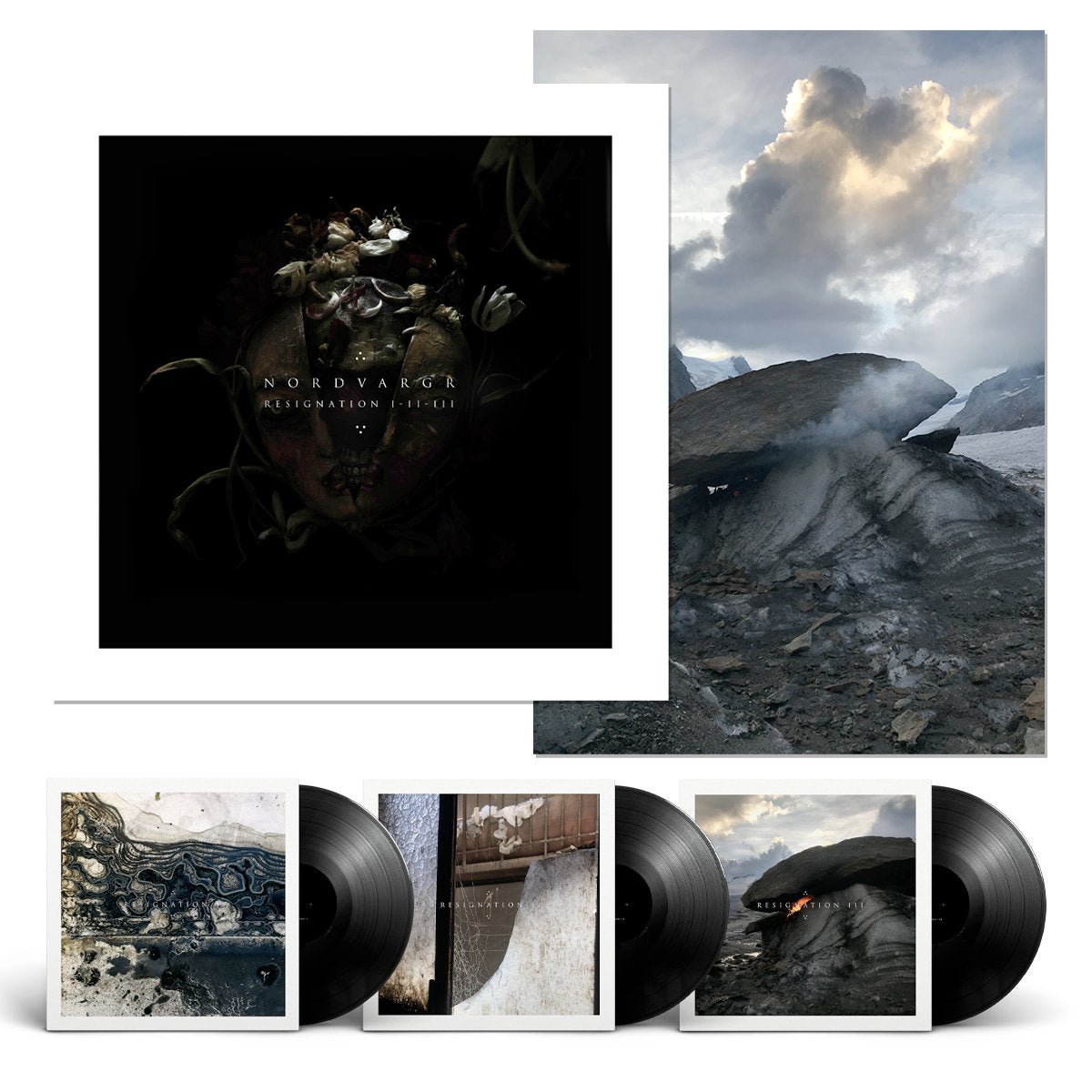Nordvargr – Resignation I-II-III (3 × Vinyl)