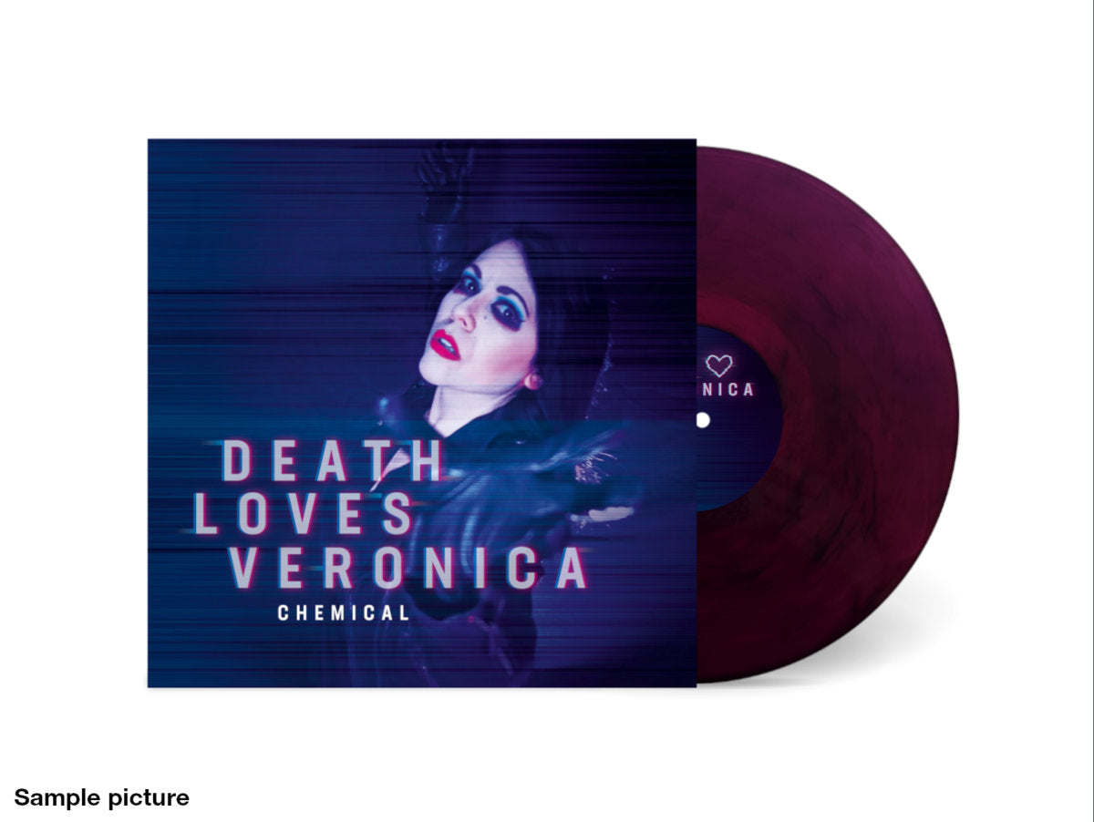 Death Loves Veronica - Chemical (Vinyl, dark violet black marbled)