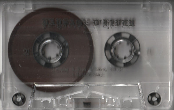 Paysage D'Hiver – Geister