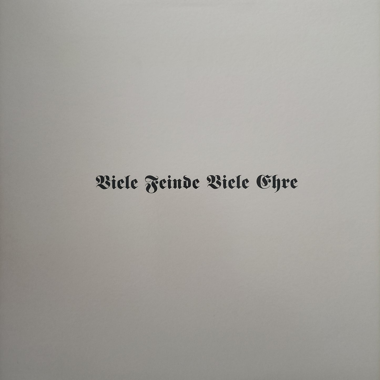 Der Blutharsch - Viele Feinde Viele Ehre (Vinyl, 10")