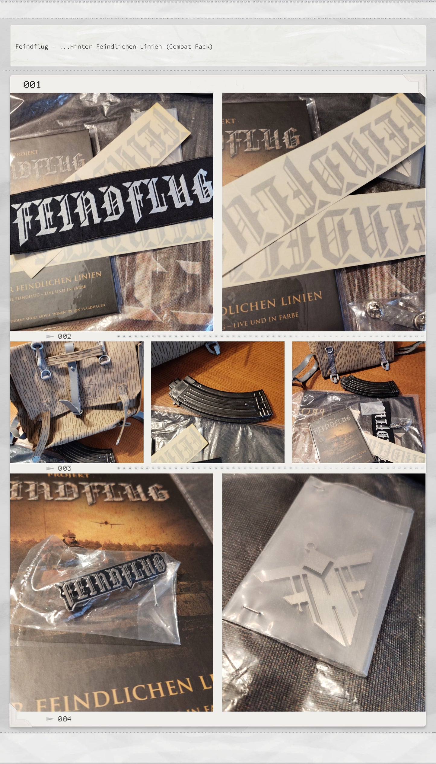 Feindflug ‎– ...Hinter Feindlichen Linien (Combat Pack)