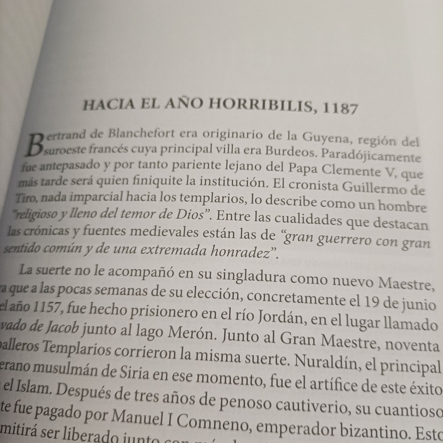 Los Templarios: Pobres caballeros de Cristo