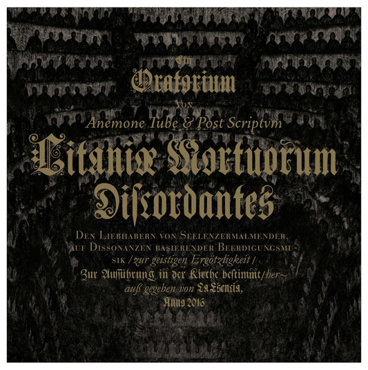 Anemone Tube / Post Scriptvm ‎– Litaniæ Mortuorum Discordantes (Vinyl, LP)