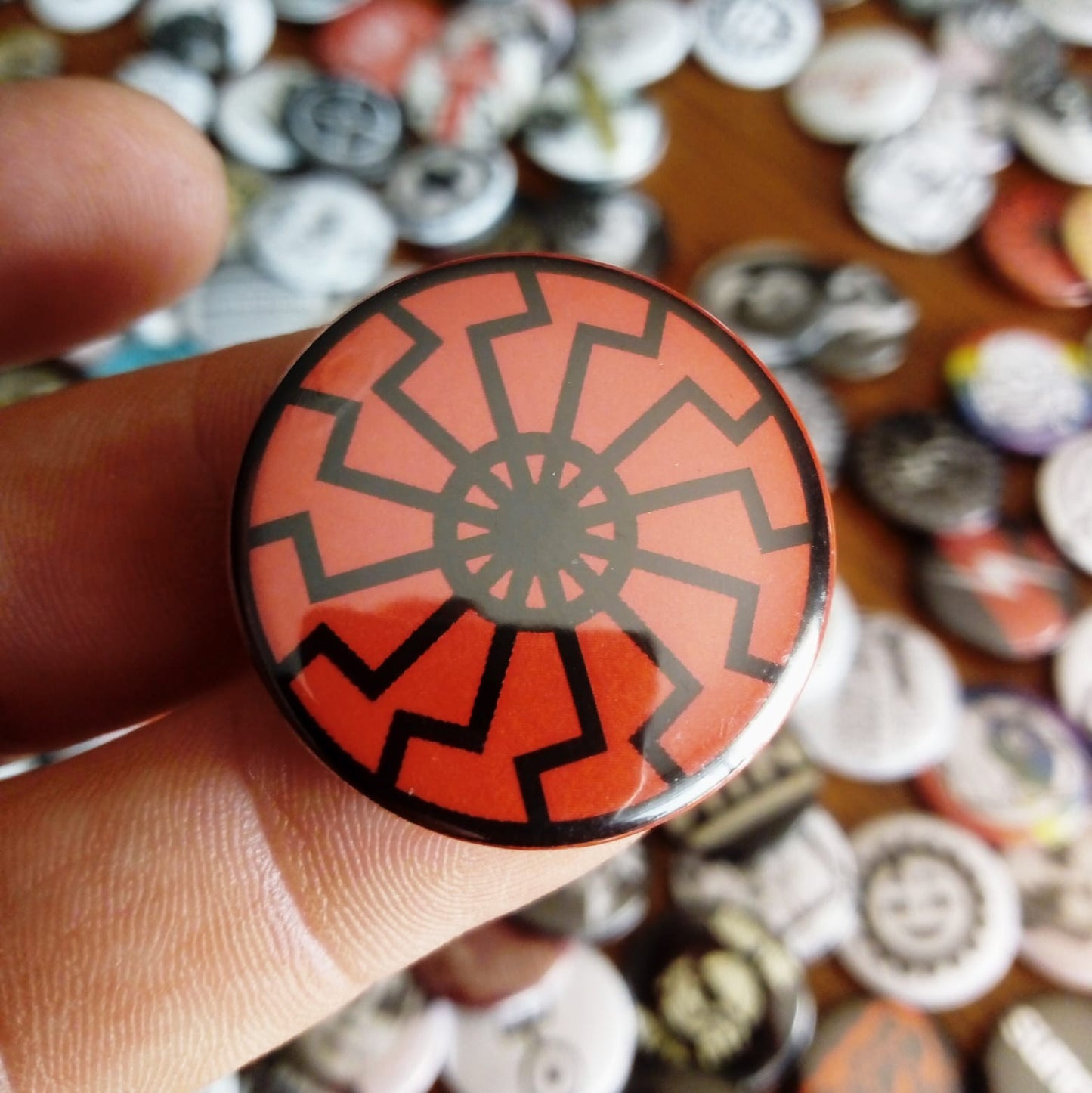 Pin Black Sun