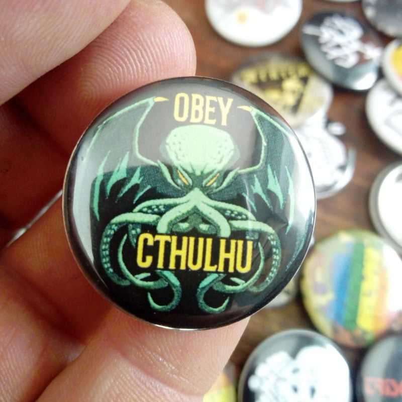 Pin Obey Cthulhu