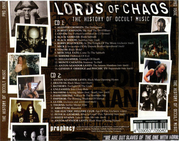 Lords Of Chaos – The History Of Occult Music